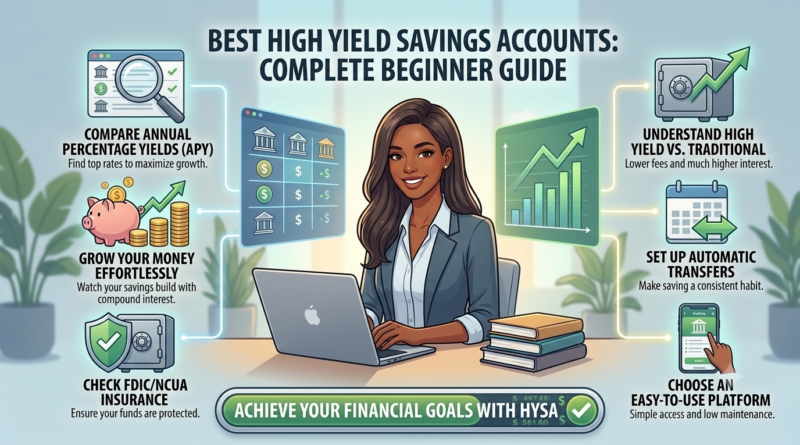 Best High Yield Savings Accounts: Complete Beginner Guide