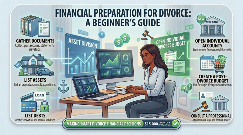 Financial Preparation for Divorce: A Beginner’s Guide