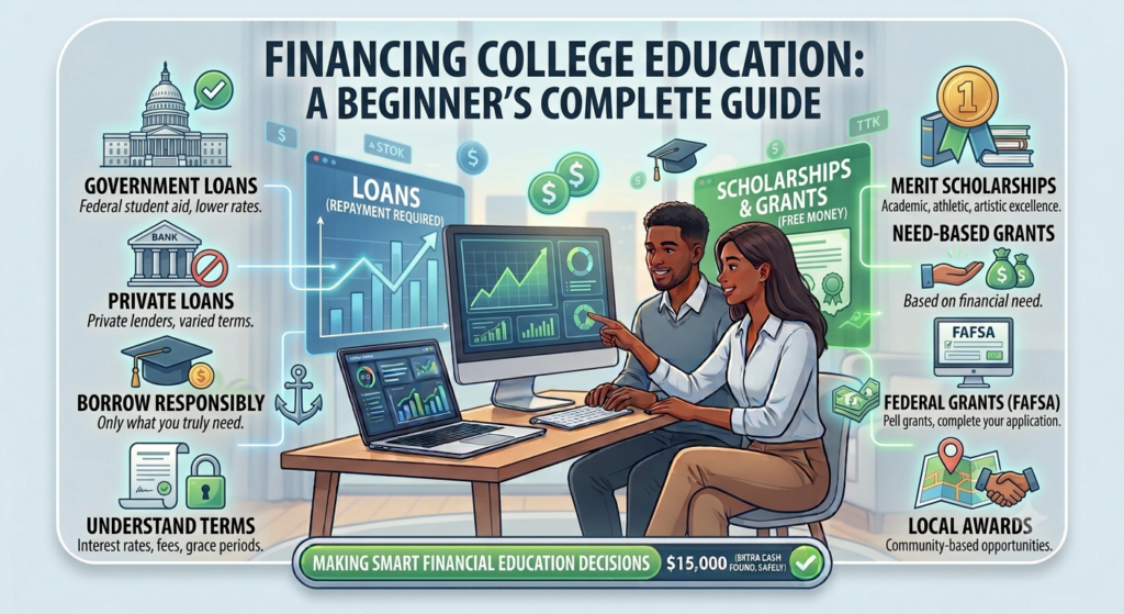 Financing College Education: A Beginner’s Complete Guide