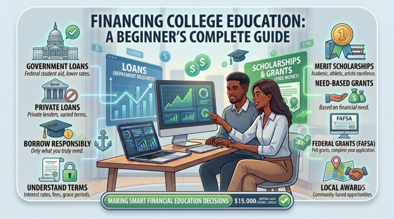 Financing College Education: A Beginner’s Complete Guide