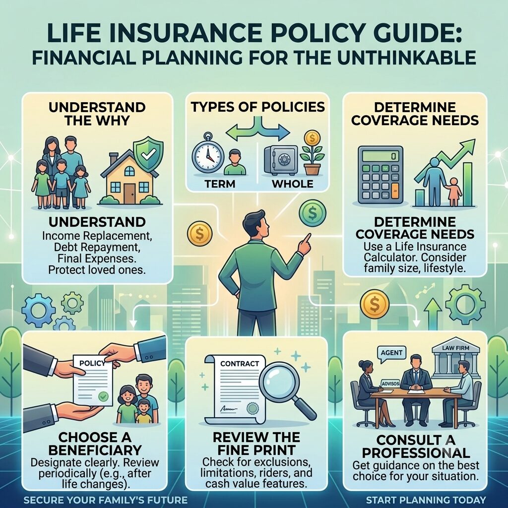 Life Insurance Policy Guide: Financial Planning for the Unthinkable