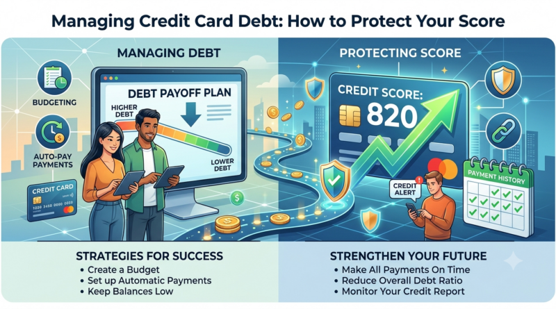 Managing Credit Card Debt: How to Protect Your Score