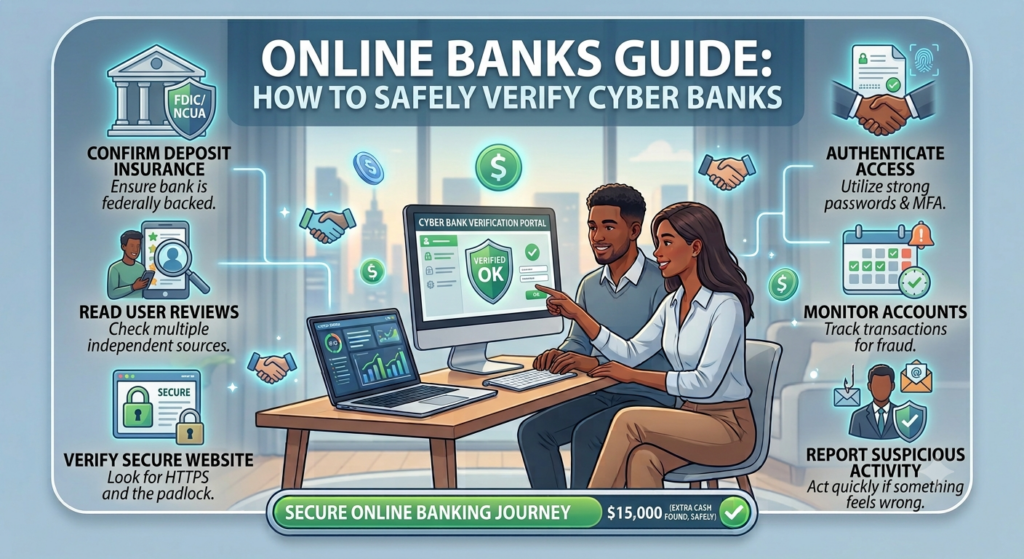 Online Banks Guide: How to Safely Verify Cyber Banks