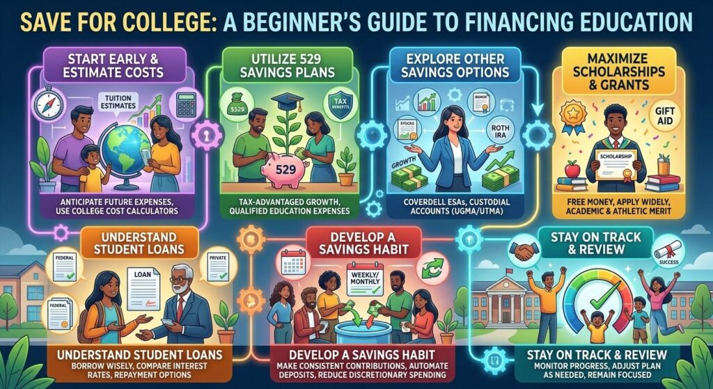 Save for College: A Beginner's Guide to Financing Education