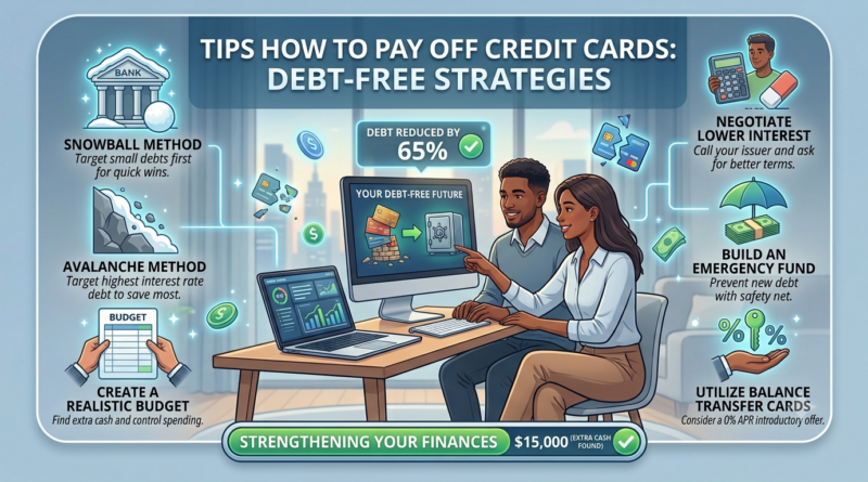 Tips How to Pay off Credit Cards: Debt-Free Strategies