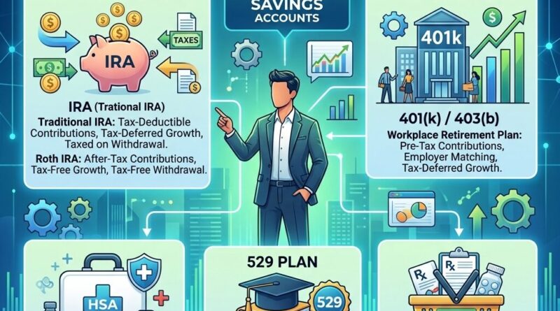 tax advantaged savings accounts
