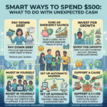 Smart Ways to Spend $500: What to Do with Unexpected Cash