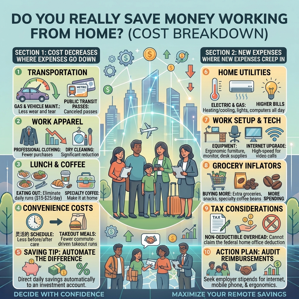Do You Really Save Money Working From Home? (Cost Breakdown)