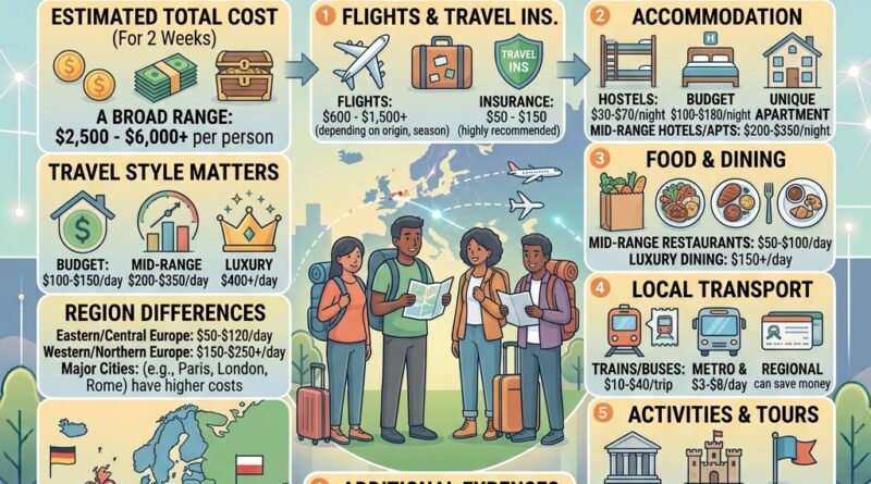 Trip to Europe Cost