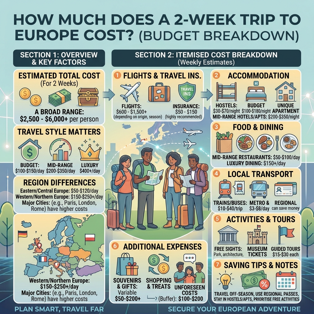 Trip to Europe Cost